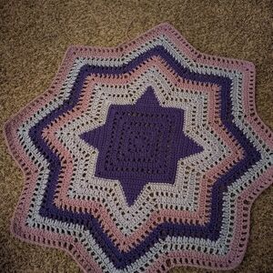 Handmade Crochet Star Blanket